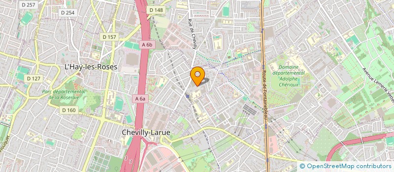 localisation de l'entreprise YASMINE  L'HAY-LES-ROSES