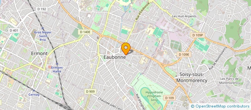 localisation de l'entreprise YASMINE à EAUBONNE