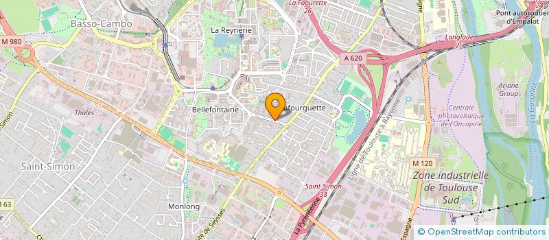localisation de l'entreprise YASMINE FOOD  TOULOUSE