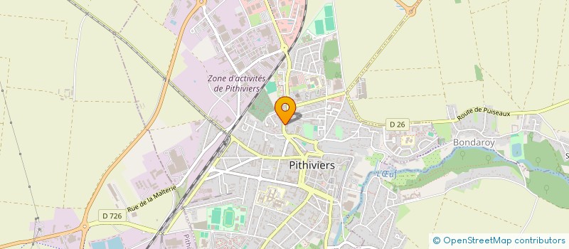 localisation de l'entreprise YASMINE MARKET  PITHIVIERS
