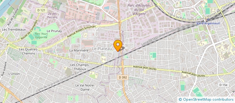 localisation de l'entreprise YASMINE TRANSPORT à SARTROUVILLE