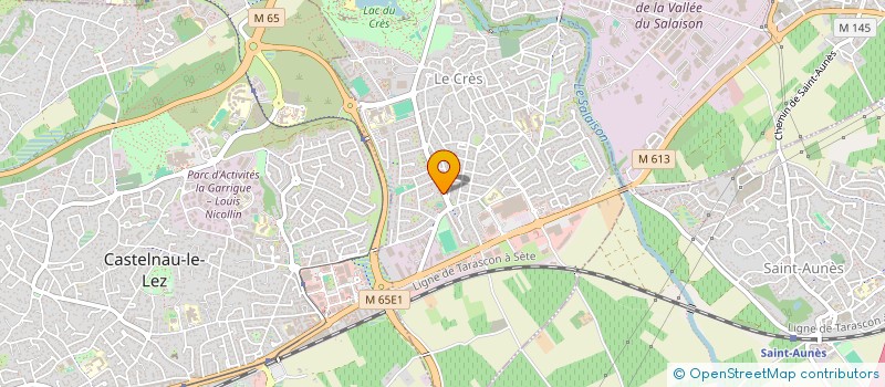 localisation de l'entreprise YASMYR PATRIMOINE  LE CRES