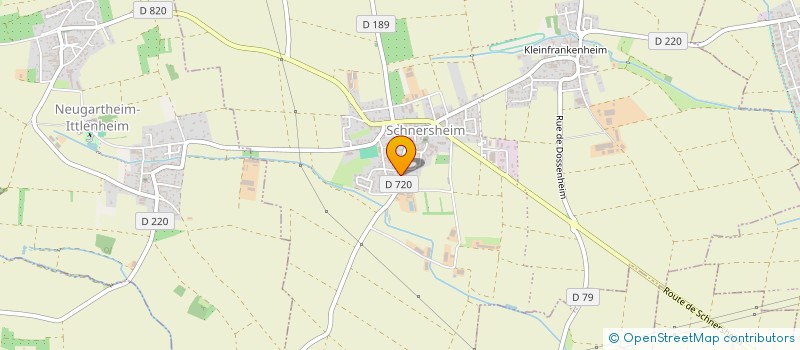 localisation de l'entreprise YASO & CO  SCHNERSHEIM