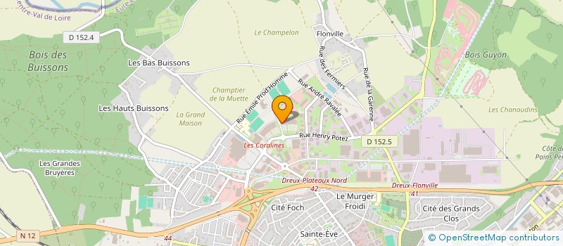 localisation de l'entreprise YASQ à DREUX