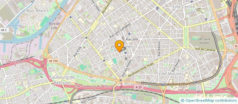 localisation de l'entreprise YASS à LILLE