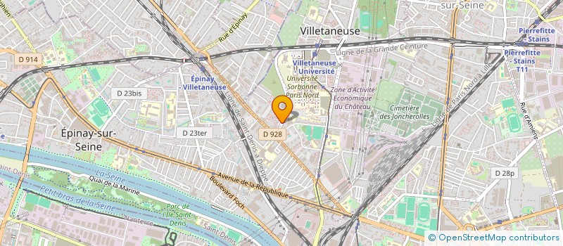 localisation de l'entreprise YASS à VILLETANEUSE