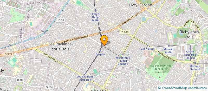 localisation de l'entreprise YASS TRANSPORT à LIVRY-GARGAN