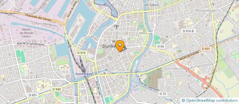 localisation de l'entreprise YASS VTC à DUNKERQUE