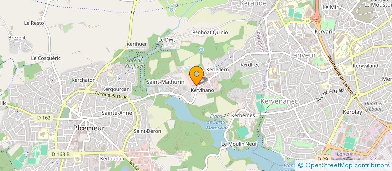 localisation de l'entreprise YASSA  PLOEMEUR