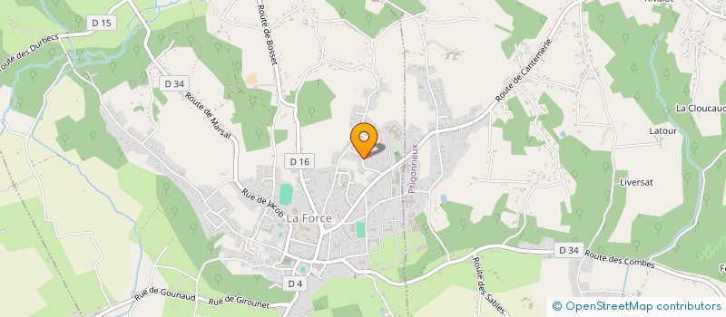 localisation de l'entreprise YASSA AFRICA  LA FORCE