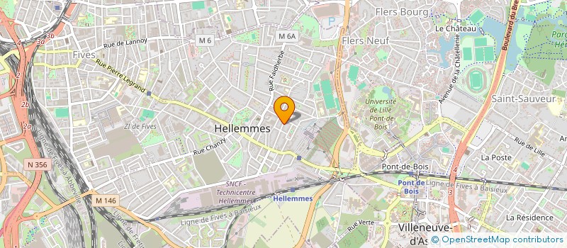 localisation de l'entreprise YASSAMINE à LILLE
