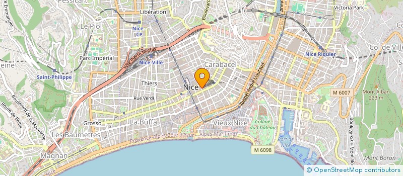 localisation de l'entreprise YASSAS HOLDING  NICE