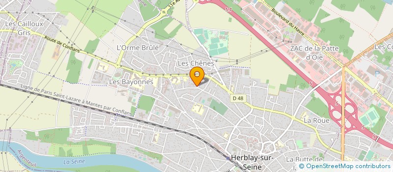 localisation de l'entreprise YASSFIT  HERBLAY-SUR-SEINE