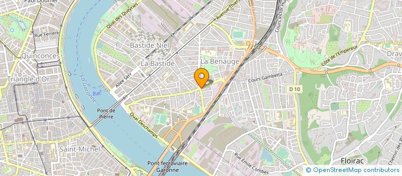 localisation de l'entreprise YASSI COIFFURE  BORDEAUX