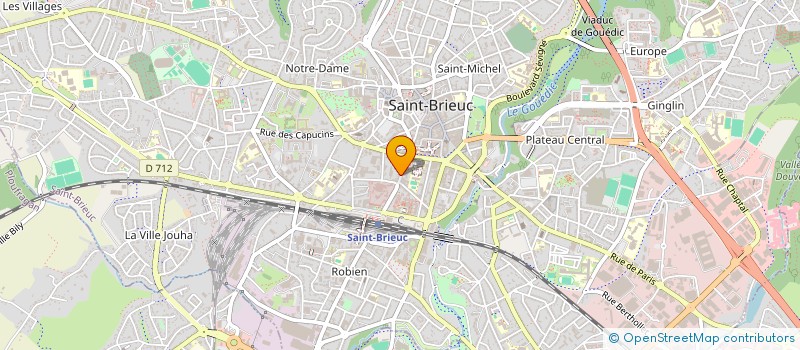 localisation de l'entreprise YASSIN à SAINT-BRIEUC