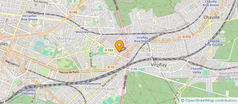 localisation de l'entreprise YASSINE à VERSAILLES