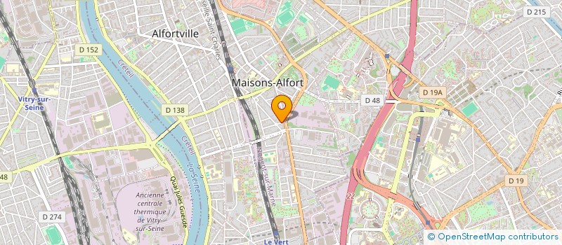 localisation de l'entreprise YASSINE à MAISONS-ALFORT