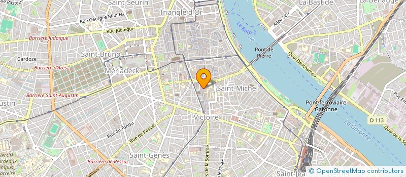 localisation de l'entreprise YASSINE  BORDEAUX