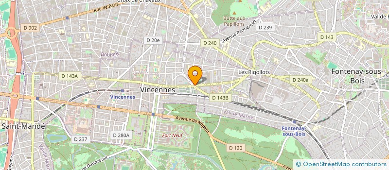 localisation de l'entreprise YASSINE CHAMAS AVOCAT à VINCENNES