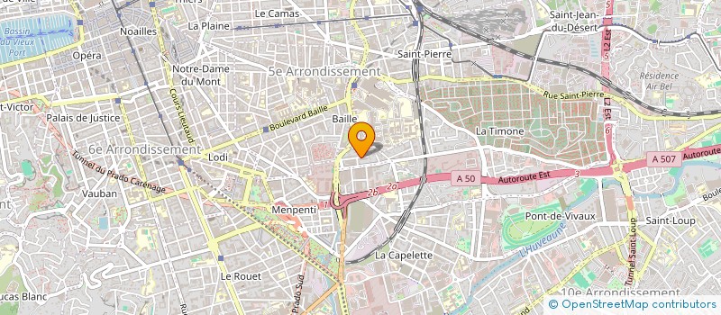 localisation de l'entreprise YASSINIMMO à MARSEILLE
