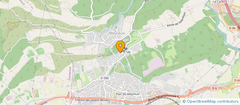 localisation de l'entreprise YASSO  MEYREUIL