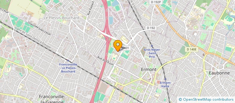 localisation de l'entreprise YASSOLIDARITY à ERMONT
