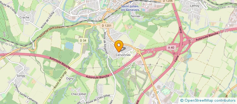 localisation de l'entreprise YASTIK  SAINT-JULIEN-EN-GENEVOIS