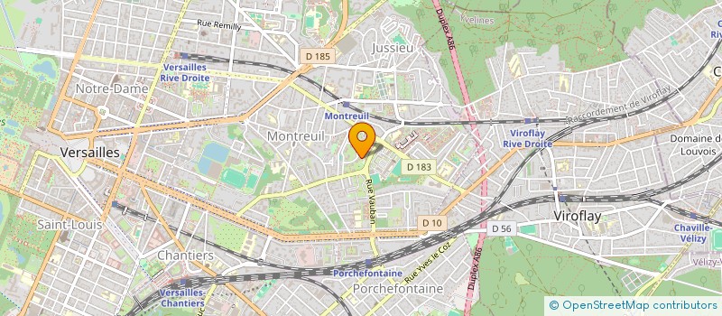 localisation de l'entreprise YASUKO SATO à VERSAILLES