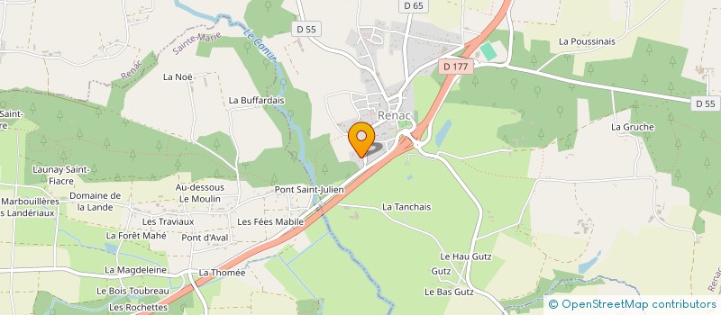 localisation de l'entreprise YASUNI SCI  RENAC