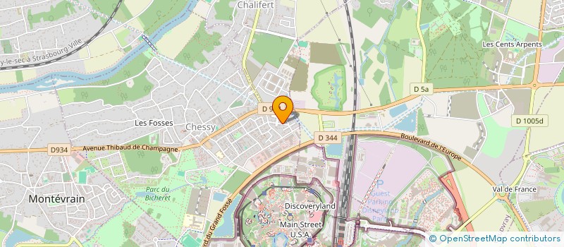 localisation de l'entreprise YASWA  CHESSY