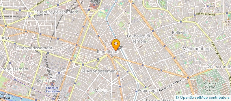 localisation de l'entreprise YAT  PARIS