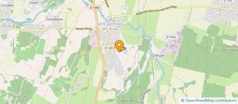 localisation de l'entreprise YAT  ARLAY