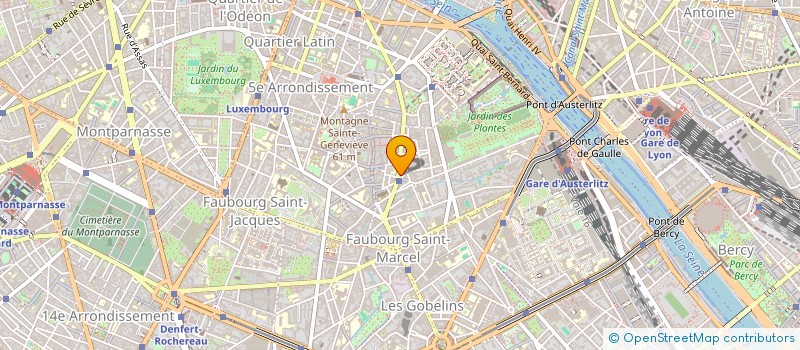 localisation de l'entreprise YATA PRODUCTIONS à PARIS