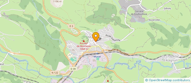 localisation de l'entreprise YATABA à MURAT