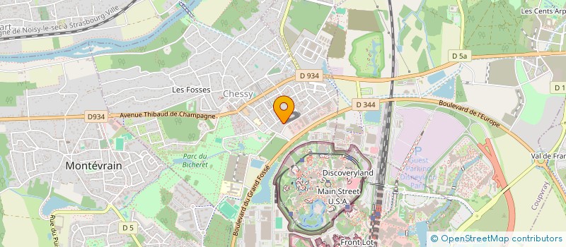 localisation de l'entreprise YATAGARASU SERVICES  CHESSY