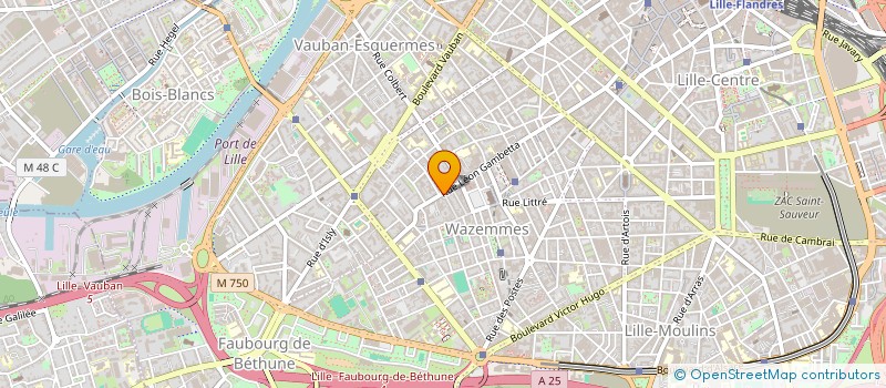 localisation de l'entreprise YATAI à LILLE