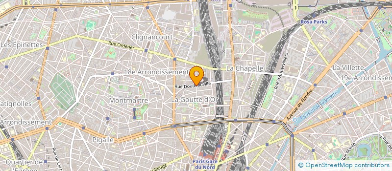 localisation de l'entreprise YATALIE à PARIS