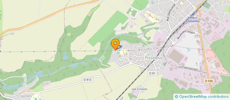 localisation de l'entreprise YATAMA ASSOCIATION  VILLERS-COTTERETS