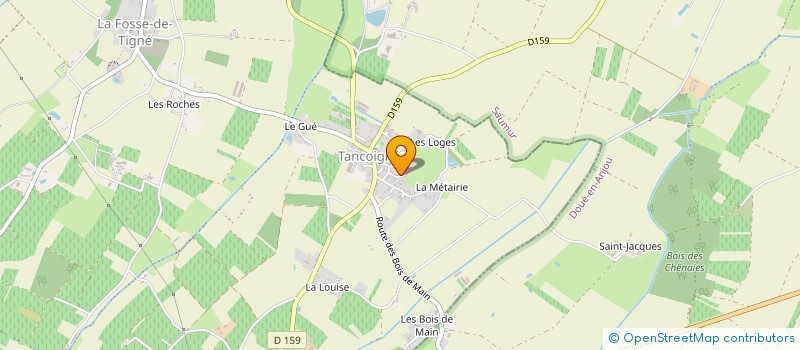 localisation de l'entreprise YATES  CERNUSSON