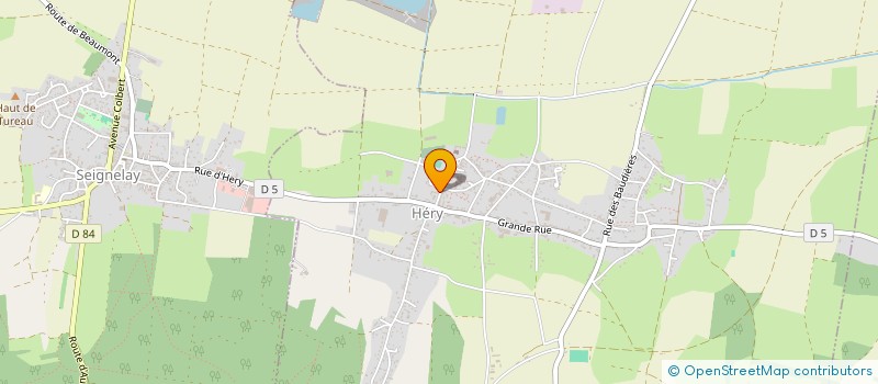 localisation de l'entreprise YATI  HERY