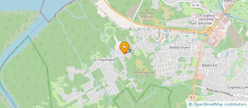 localisation de l'entreprise YATI  MATOURY