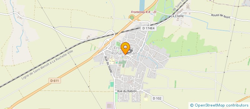 localisation de l'entreprise YATITOMI  FRONTENAY-ROHAN-ROHAN