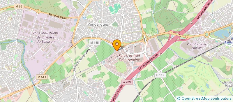 localisation de l'entreprise YATOO à SAINT-AUNES