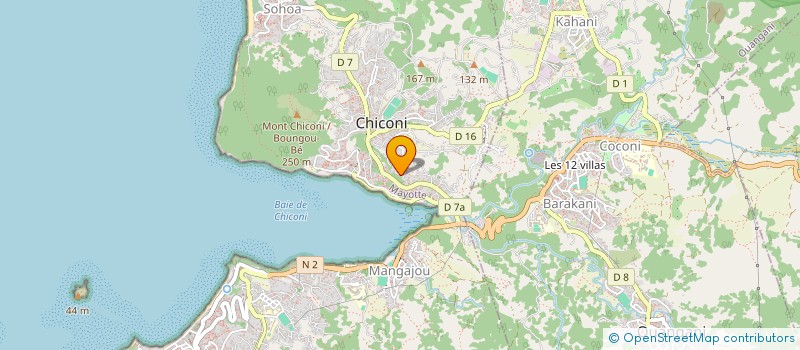 localisation de l'entreprise YATRU CHIKOWA à CHICONI