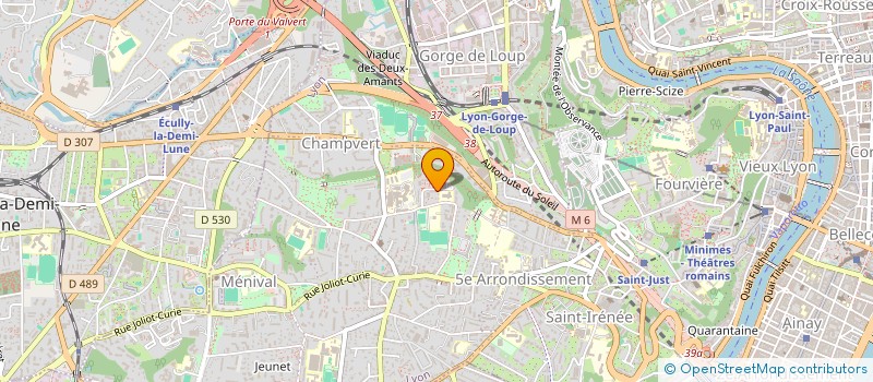 localisation de l'entreprise YATT à LYON