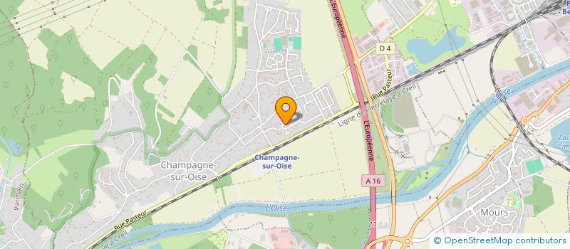 localisation de l'entreprise YATTAMEDIAS  CHAMPAGNE-SUR-OISE