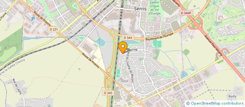 localisation de l'entreprise YATTO  SERRIS