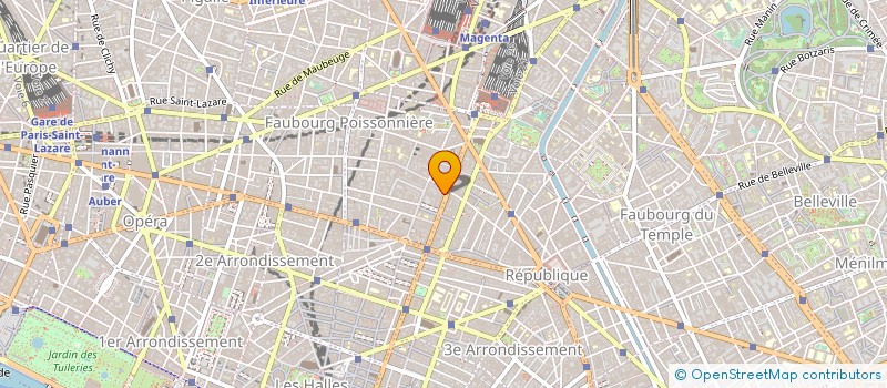 localisation de l'entreprise YATTOO TRADING  PARIS