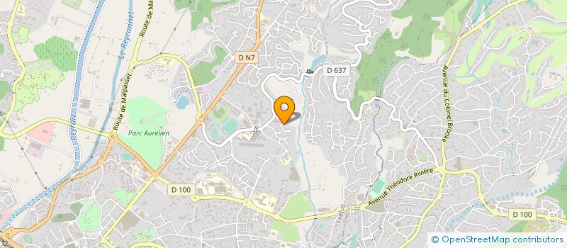 localisation de l'entreprise YATW à FREJUS