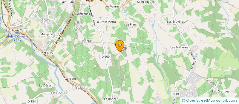 localisation de l'entreprise YAUMI  LE BREUIL